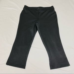 Express Black Capri with Belt Loops